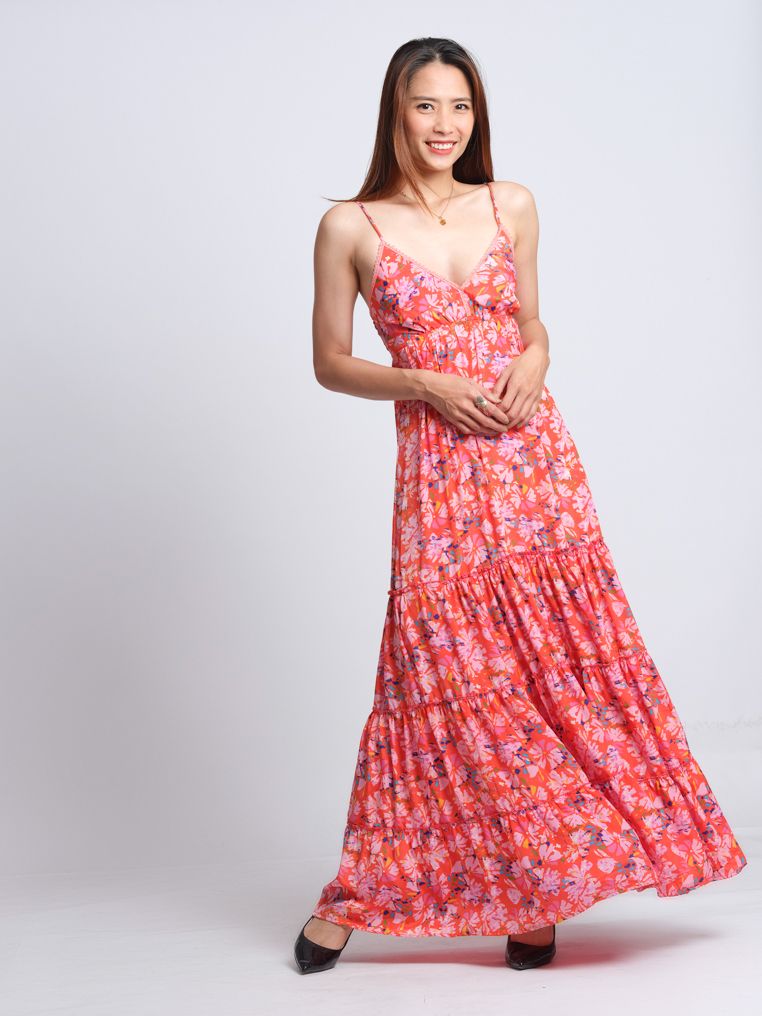 Đầm Maxi 2 Dây Luna Llena