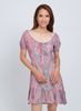 Đầm Suông Xếp Li Luna Llena