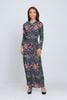 Đầm Maxi Tay Dài Cổ Lãnh Tụ Luna Llena