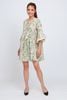 Đầm Cổ V Tay Loe Cotton Luna Llena