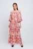 Đầm Maxi Trễ Vai Cotton Luna Llena