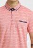 Áo Polo Nam Sọc Ngang Chìm Benson Cherry