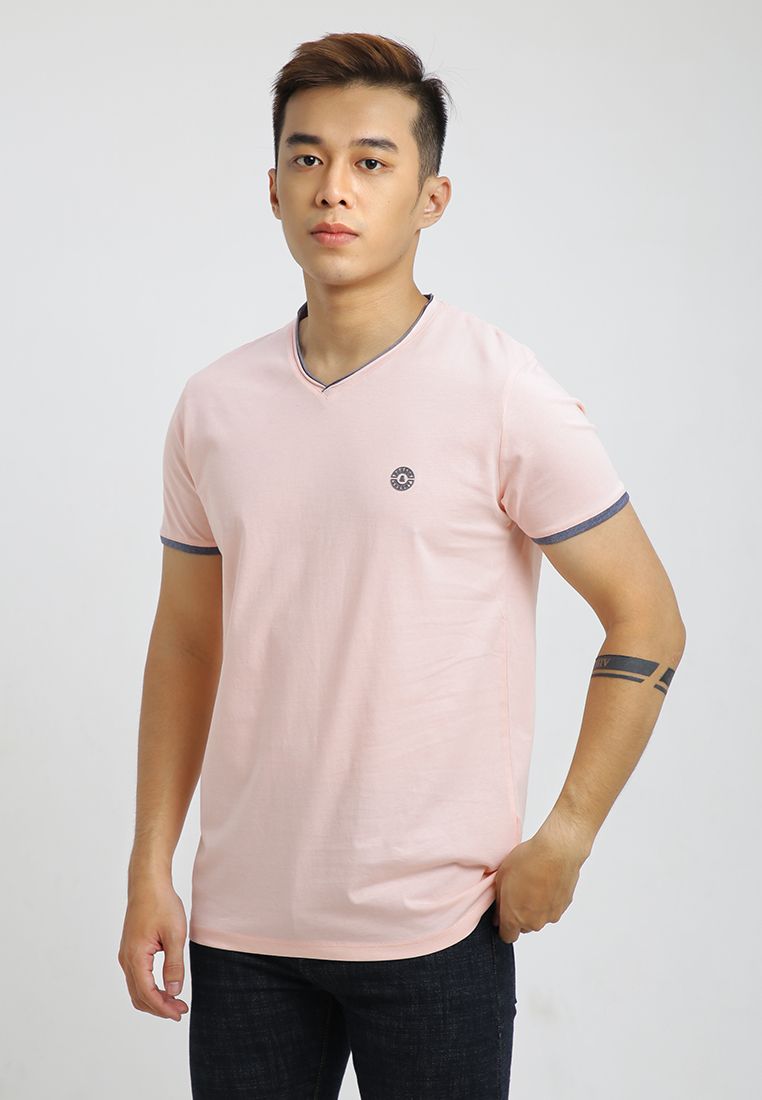 Áo T shirt Cổ Tim Benson Cherry