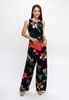 Jumpsuits Đen Họa Tiết Hoa Lớn MD'M