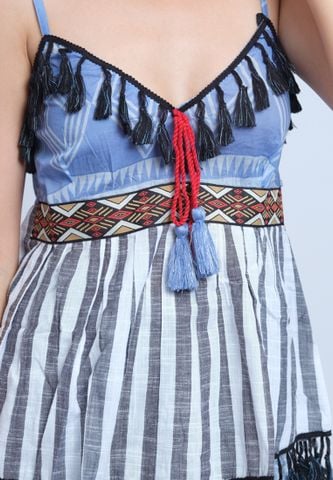  Áo Boho 2 Dây Sọc Savage Culture 