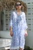 Maxi Cotton Hoa Phối Ren Isla Bonita