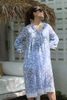 Maxi Cotton Hoa Phối Ren Isla Bonita