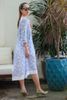 Maxi Cotton Hoa Phối Ren Isla Bonita