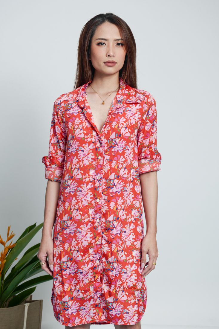 Đầm Sơ Mi Lụa Luna Llena