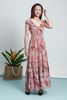 Đầm Maxi Cổ V Luna Llena