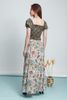 Quần Xòe Họa Tiết Cotton Luna Llena