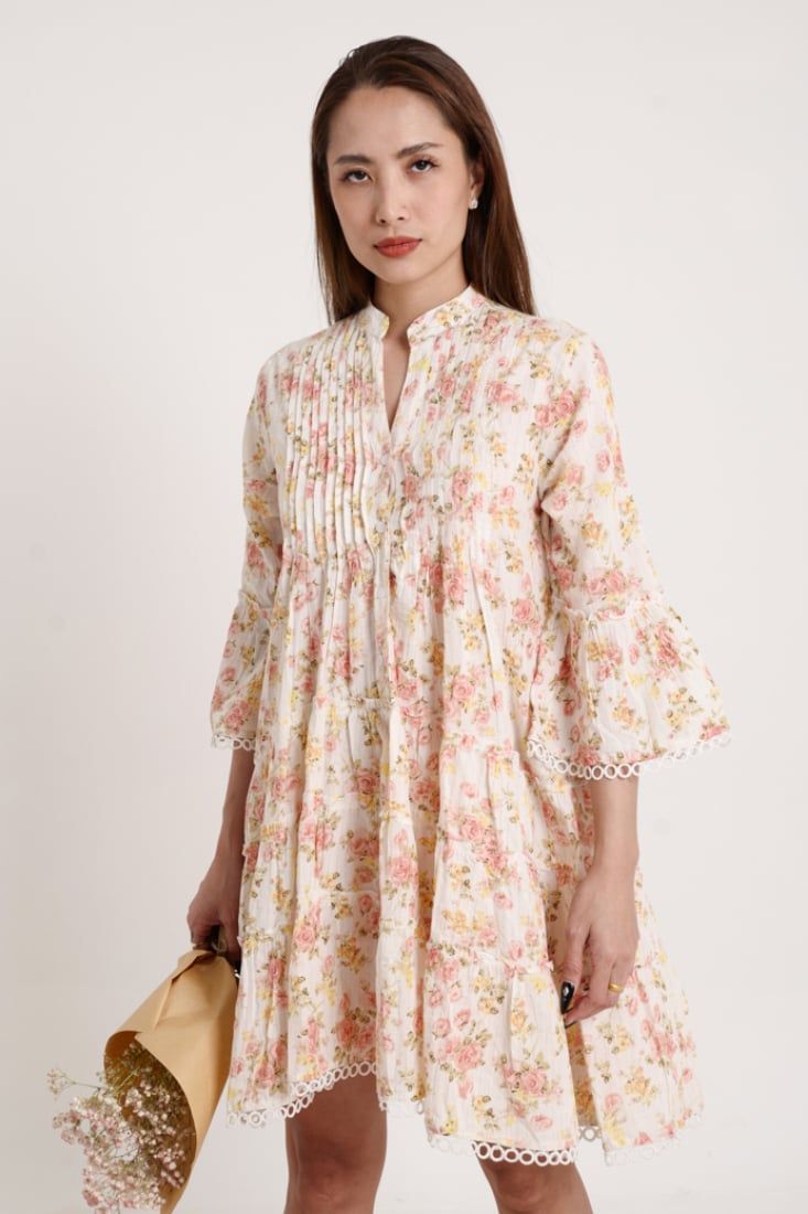 Đầm Hoa Cotton Isla Bonita