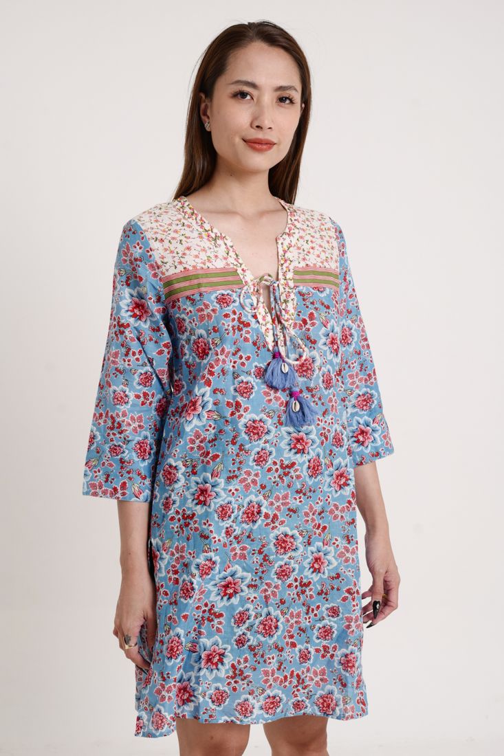 Đầm Cotton Đính Đá Isla Bonita