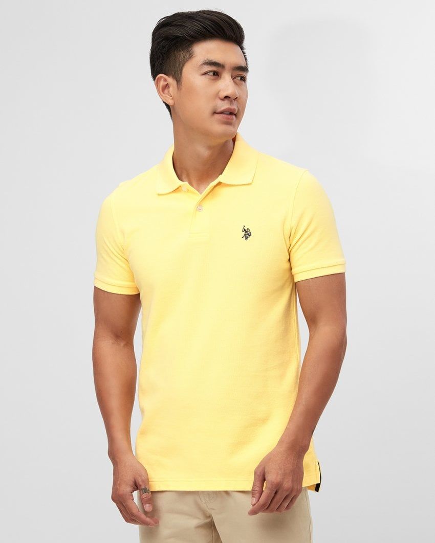 Áo Polo Trơn Logo Nhỏ USPA