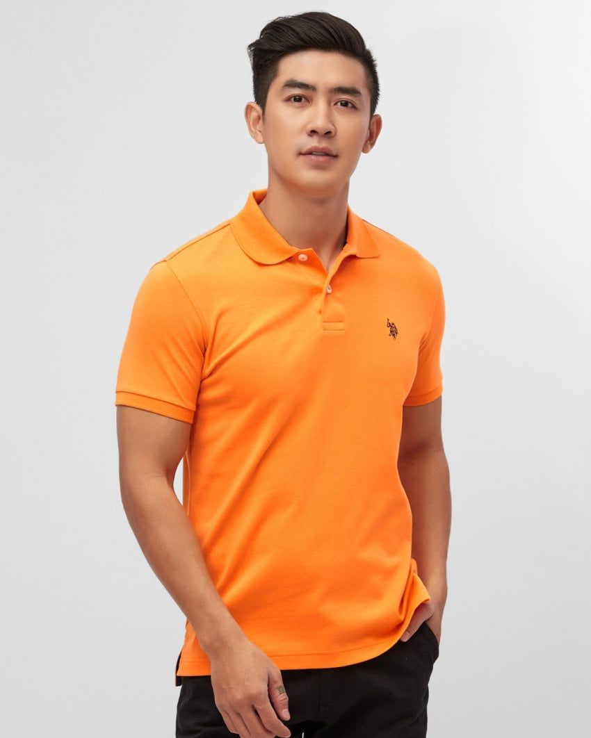 Áo Polo Trơn Logo Nhỏ USPA