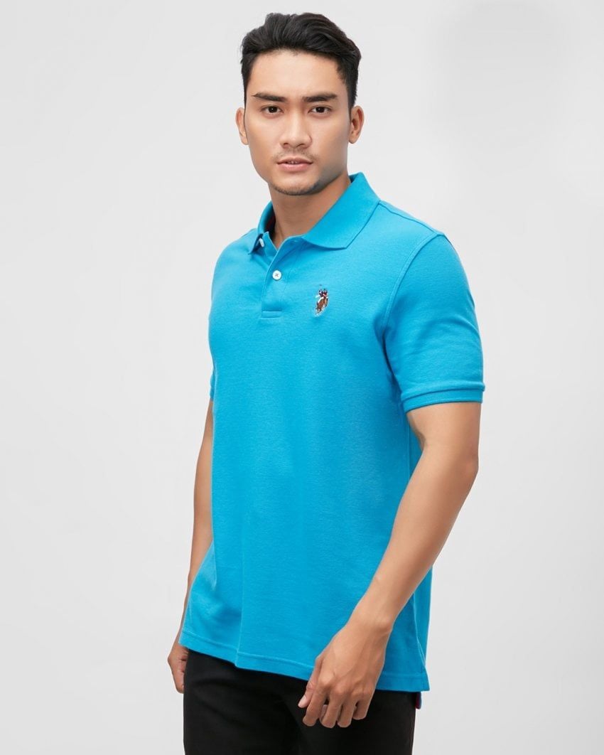 Áo Polo Trơn Logo Nhỏ USPA