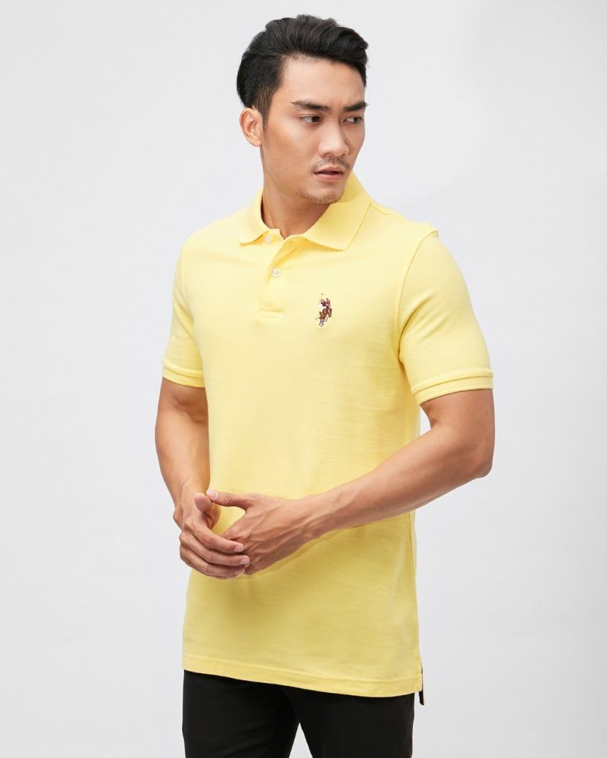 Áo Polo Trơn Logo Nhỏ USPA