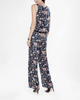 Jumpsuit Floral Xanh