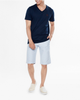 Áo T-Shirt cổ tim logo nhỏ