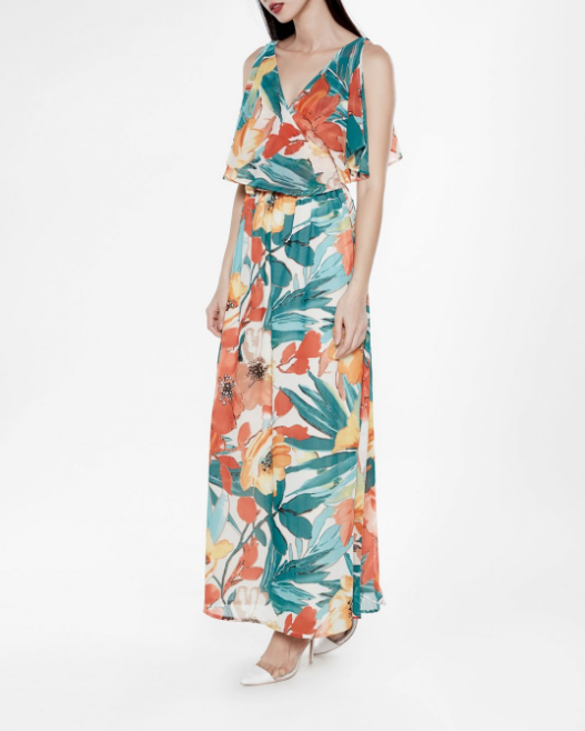 Đầm Maxi Tropical