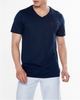 Áo T-Shirt cổ tim logo nhỏ