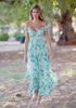 Maxi Cổ V Ánh Kim Isla Bonita