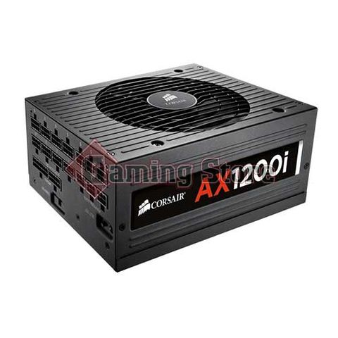 Corsair AX1200i Digital ATX Power Supply — 1200 Watt 80 PLUS® Platinum Certified Fully-Modular PSU