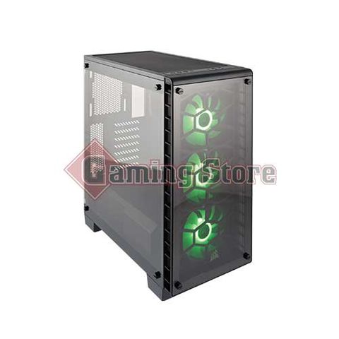 Corsair Crystal Series 460X RGB Compact ATX Mid-Tower Case