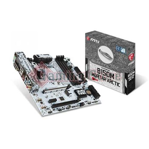 MSI B150M MORTAR ARCTIC