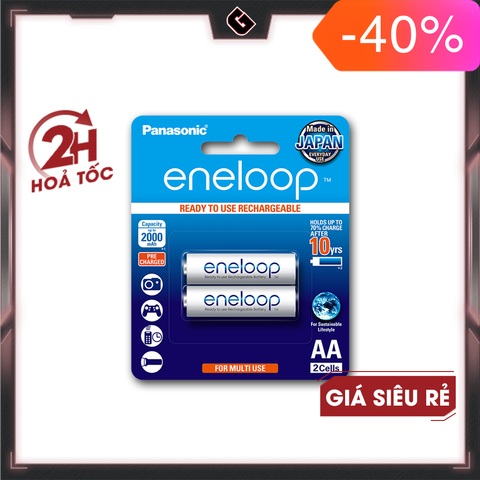 Pin Sạc Panasonic Eneloop AA