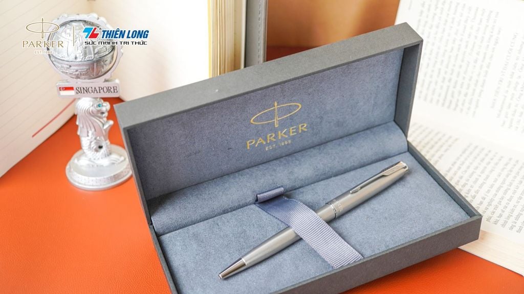 Bút bi cao cấp Parker SON X-SB StainSteel CT TB-2146880 - Thép không gỉ