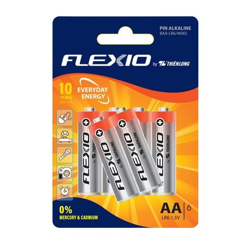 Pin Alkaline AA Thiên Long Flexio