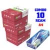  Combo giấy in văn phòng IK Copy 80 gsm tinh thông 