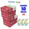  Combo giấy in văn phòng IK Copy A4 80 gsm siêu tiết kiệm 