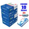  Combo giấy photo IK A4 tiết kiệm 