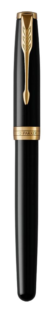 Bút lông bi cao cấp Parker Sonnet X-Black GT TB-1950787  Mạ Vàng 18K