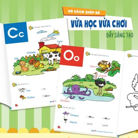 Bé làm quen tiếng Anh bộ 1 Điểm 10 TP-LQTA01