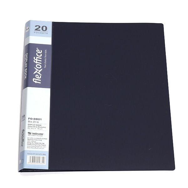 Bìa 20 lá A4 Flexoffice FO-DB01