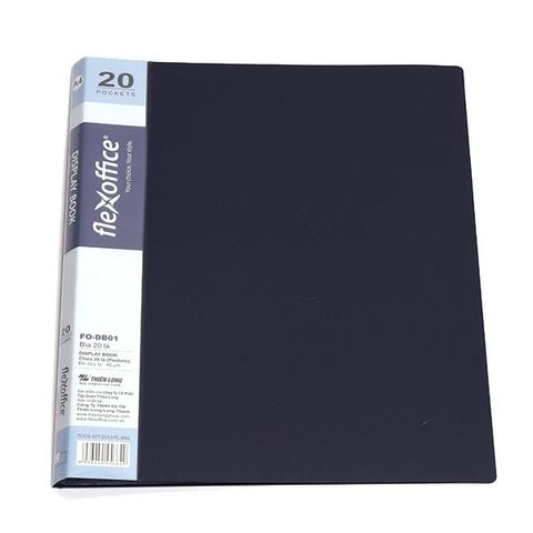 Bìa 20 lá A4 Flexoffice FO-DB01