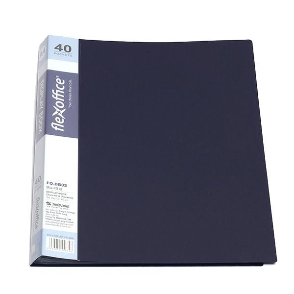 Bìa 40 lá A4 Flexoffice FO-DB02