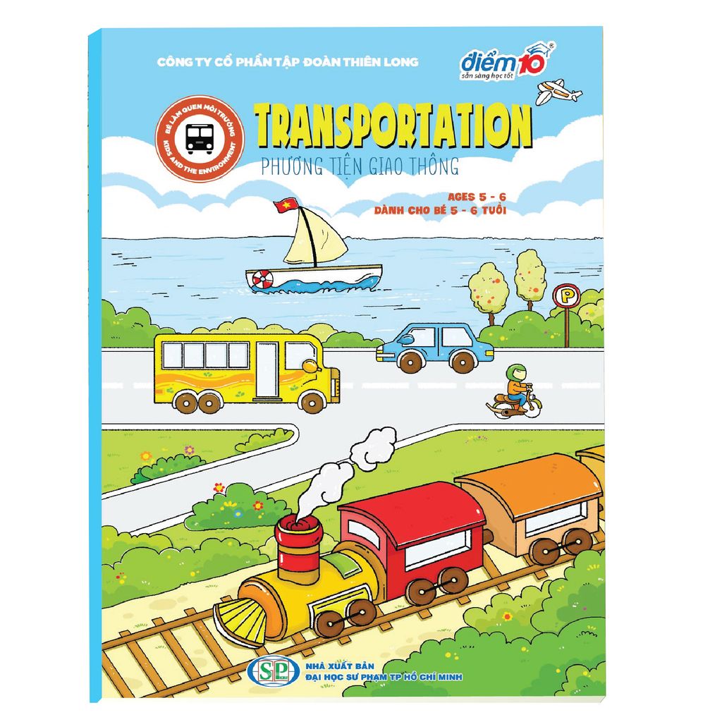 Sách giúp bé làm quen môi trường Điểm 10 TP-LQMT02 Tập 2
