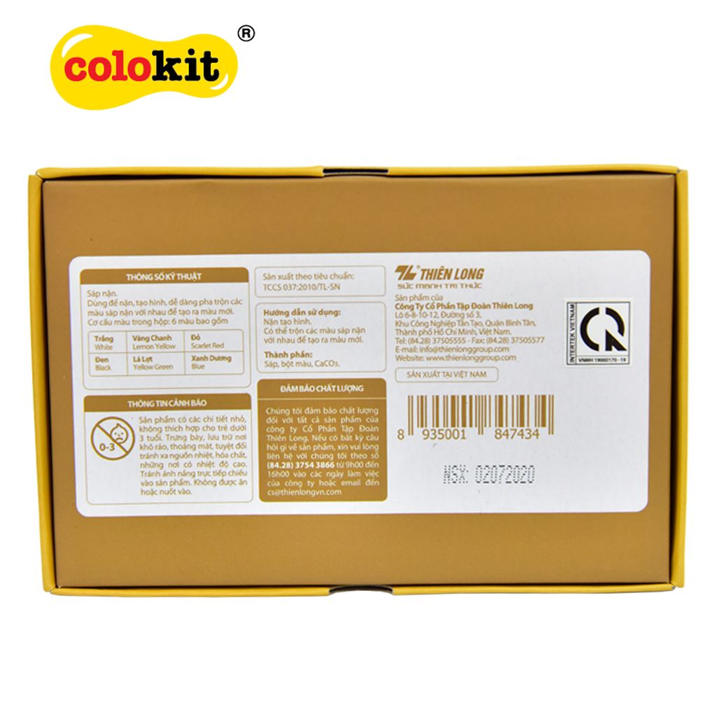 Sáp nặn Colokit MC-021