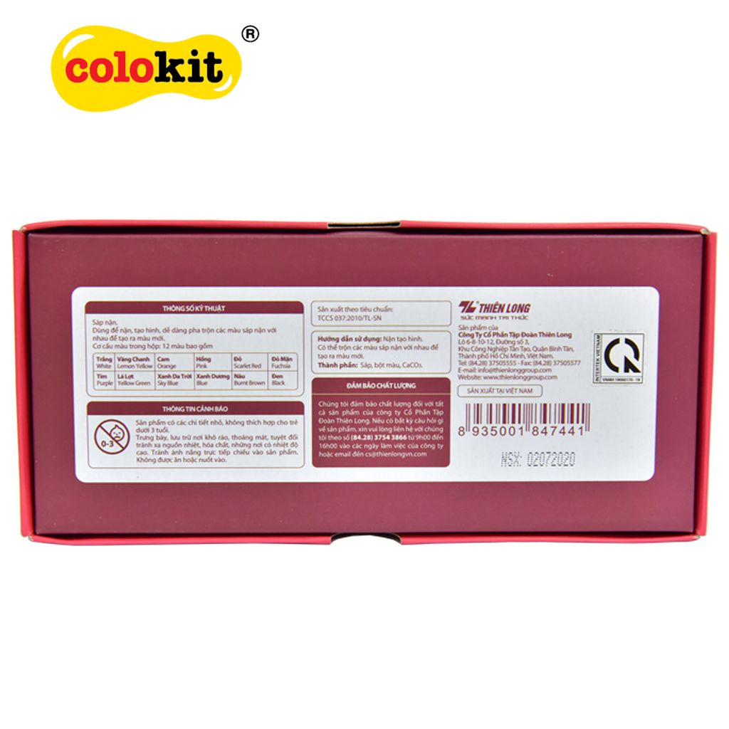 Sáp nặn Colokit MC-022