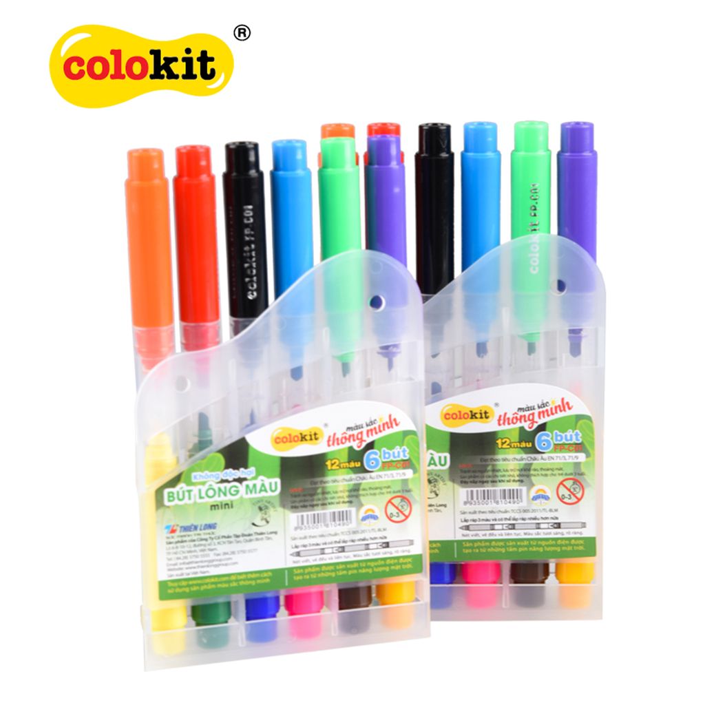 Bút lông 2 đầu Colokit FP-C01