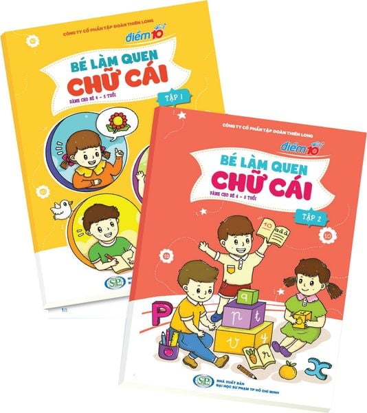 Bé Làm quen chữ cái 3-4 tuổi Thiên Long TP-LQCC03