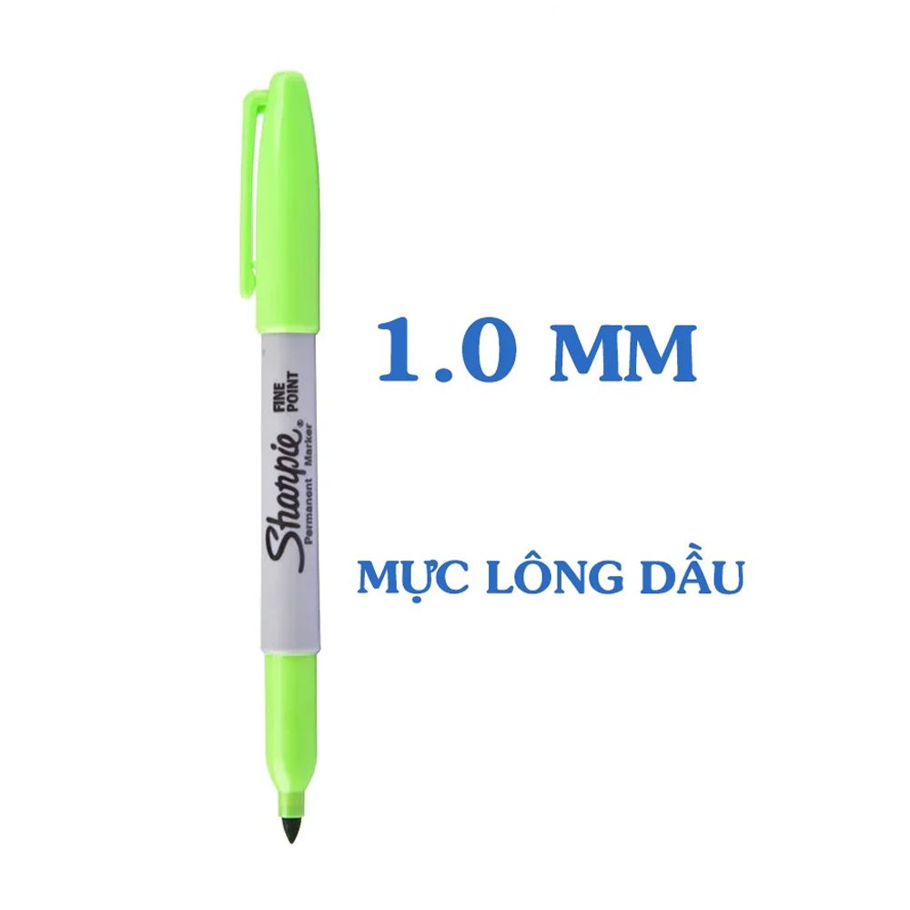 Sharpie Fine Point Permanent Marker - Neon Green