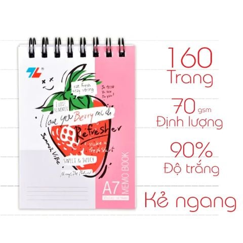 Sổ lò xo A7 Thiên Long