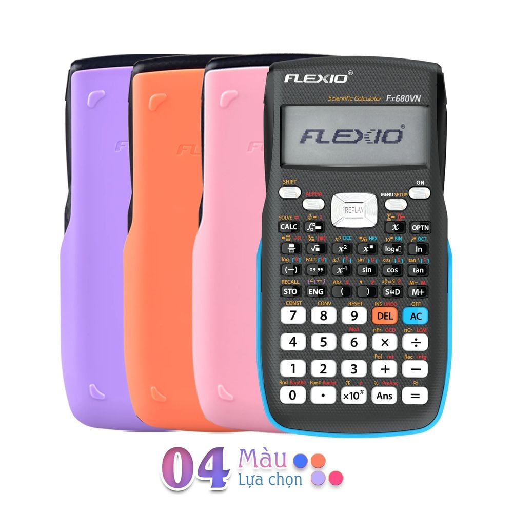 Máy tính khoa học Flexio FX680VN tự thiết kế theo cá tính