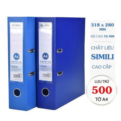 Bìa còng Flexoffice 70A4 FO-BC06