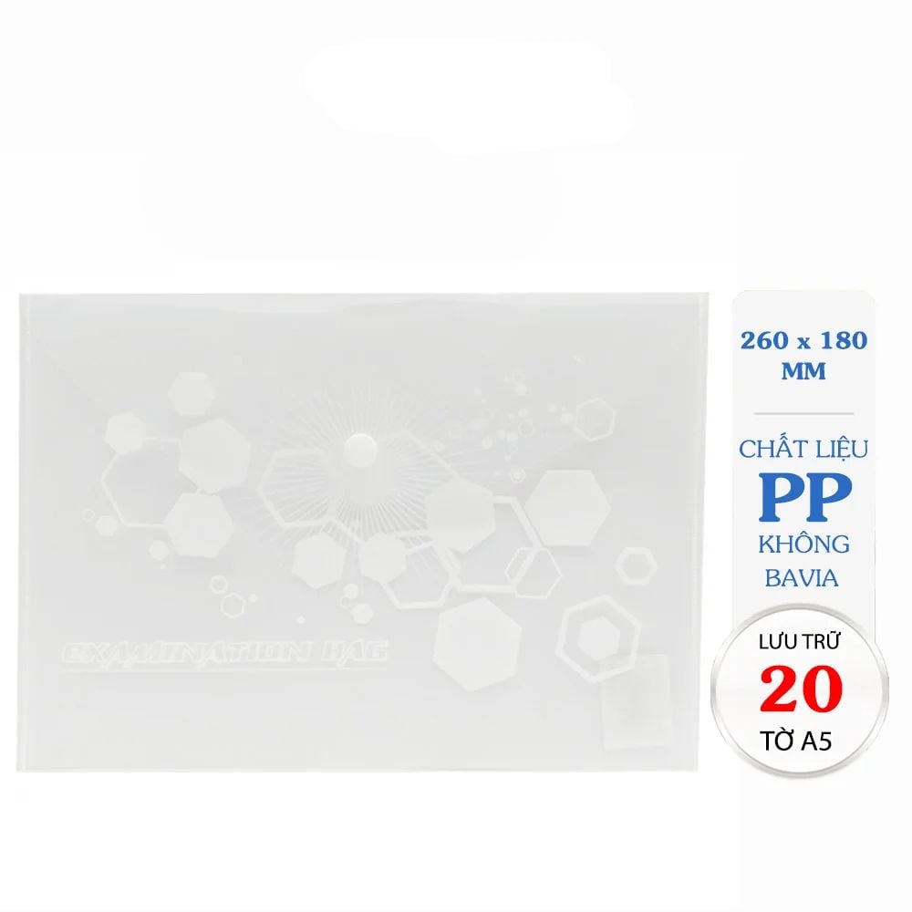 Bìa nút A5 Thiên Long Flexoffice FO-CBF06 - Trong suốt